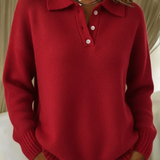 Evie™ | Polo Sweater