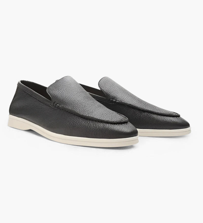 Logan | Vintage Old Money Leather Loafers for Men