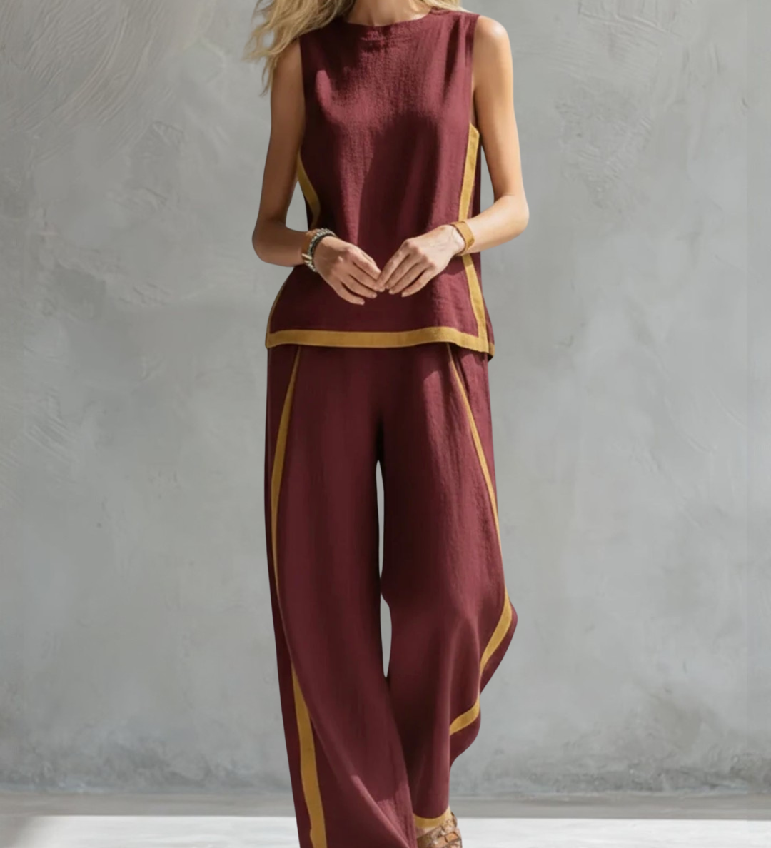 Soraya | Elegant Set with Wide Leg and Relaxed Fit