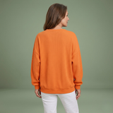 Aurelie™ | Relaxed Waffle Knit Jumper