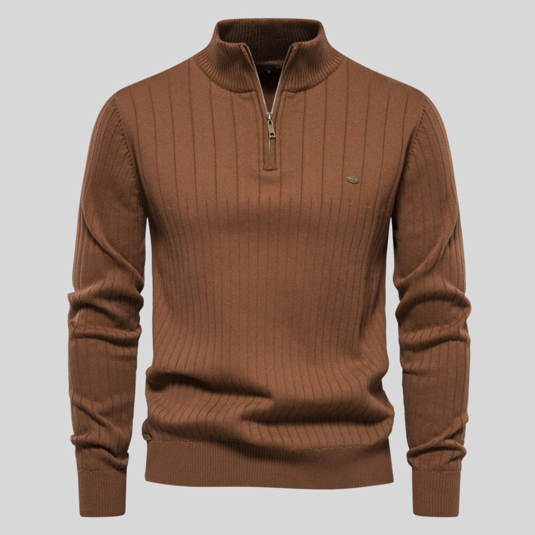 Martin | Trendy and Comfortable Zip-Up Sweater