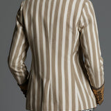 Roberta | Artistic Striped Blazer