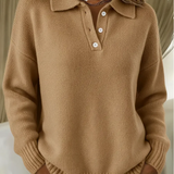 Evie™ | Polo Sweater