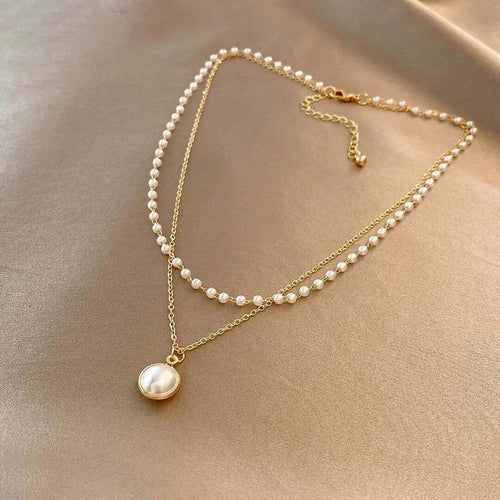 Necklace of Shimmering Pearls