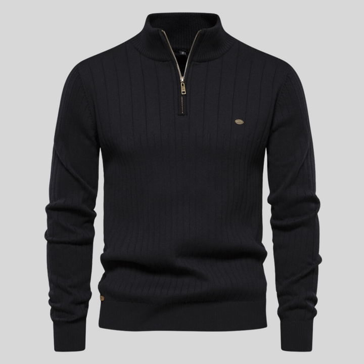 Martin | Trendy and Comfortable Zip-Up Sweater