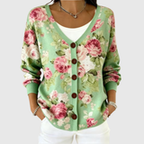 Olga | Knitted Jacket with Buttons