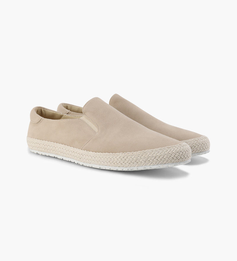 Jacob | Lightweight Suede Espadrille for Men with Jute Sole