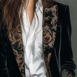 Octavia | Tailored Blazer with Baroque Finishes