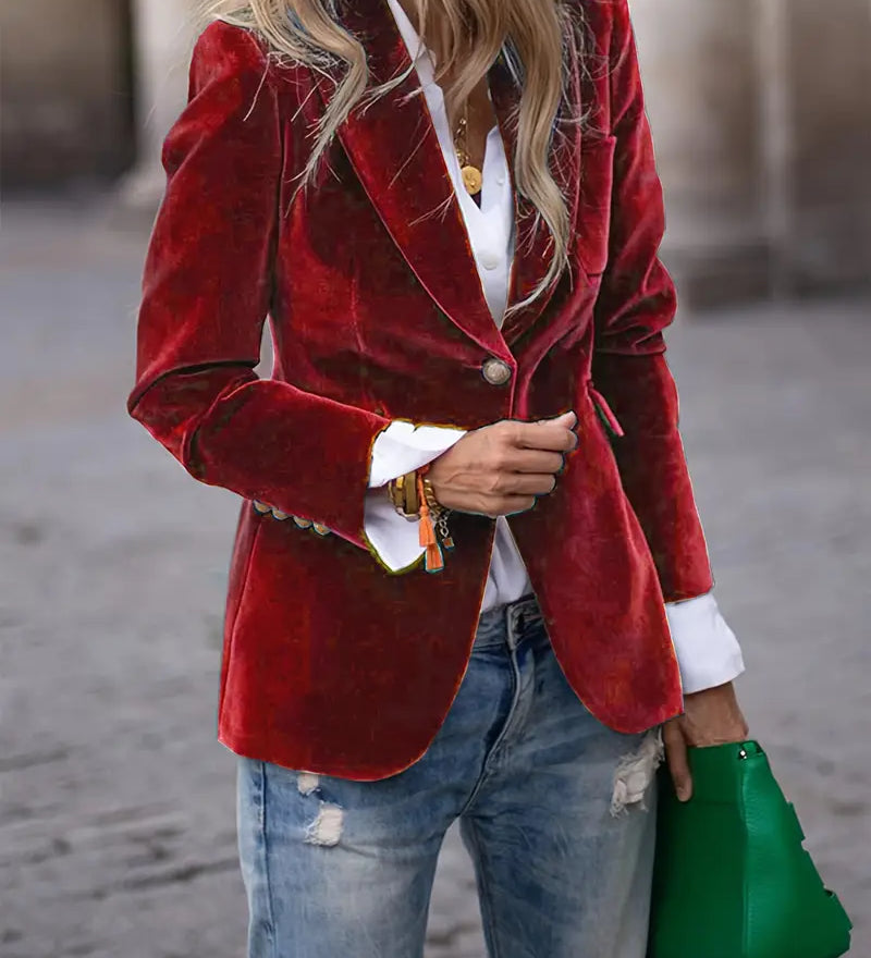 Chelsea | Velvet Jacket
