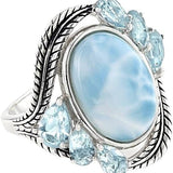 Pink Vintage Turquoise Opal Ring