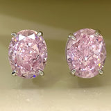 Eternal Earrings in White Gold with Zirconia