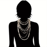 Boho Multi-Layer Bead Statement Set