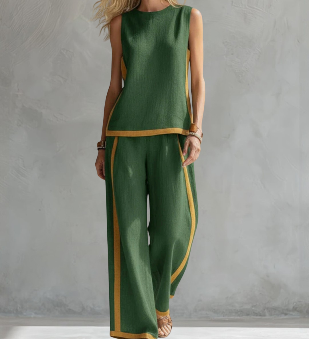 Soraya | Elegant Set with Wide Leg and Relaxed Fit