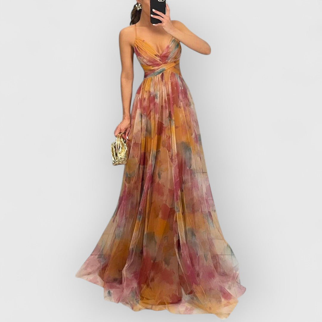 Verity - Long Floral Dress