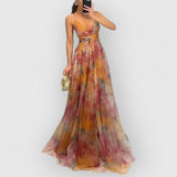 Verity - Long Floral Dress
