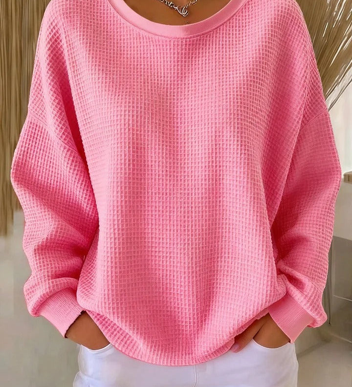 Zoe™ | Sweater with a Wide Collar