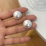 Pearl Statement Drop Earrings
