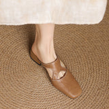 Dessa | Ballet Flats in Authentic Leather