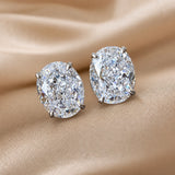 Eternal Earrings in White Gold with Zirconia