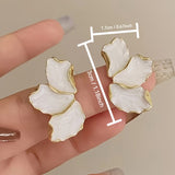 Flower Petal Shaped Earrings
