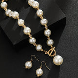 Set of Chunky Pearl Jewellery