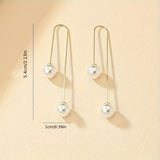 Statement Drop Earrings with Sparkle