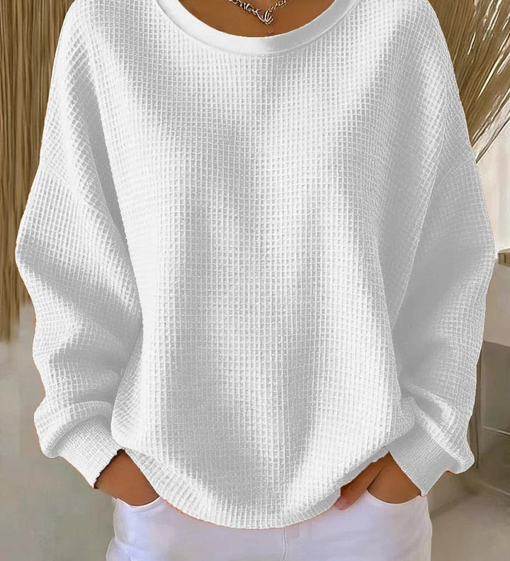 Zoe™ | Sweater with a Wide Collar
