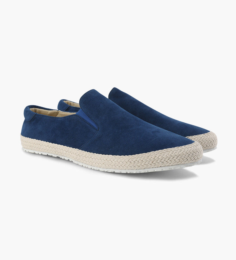 Jacob | Classic Espadrille for Men in Suede with Jute Sole