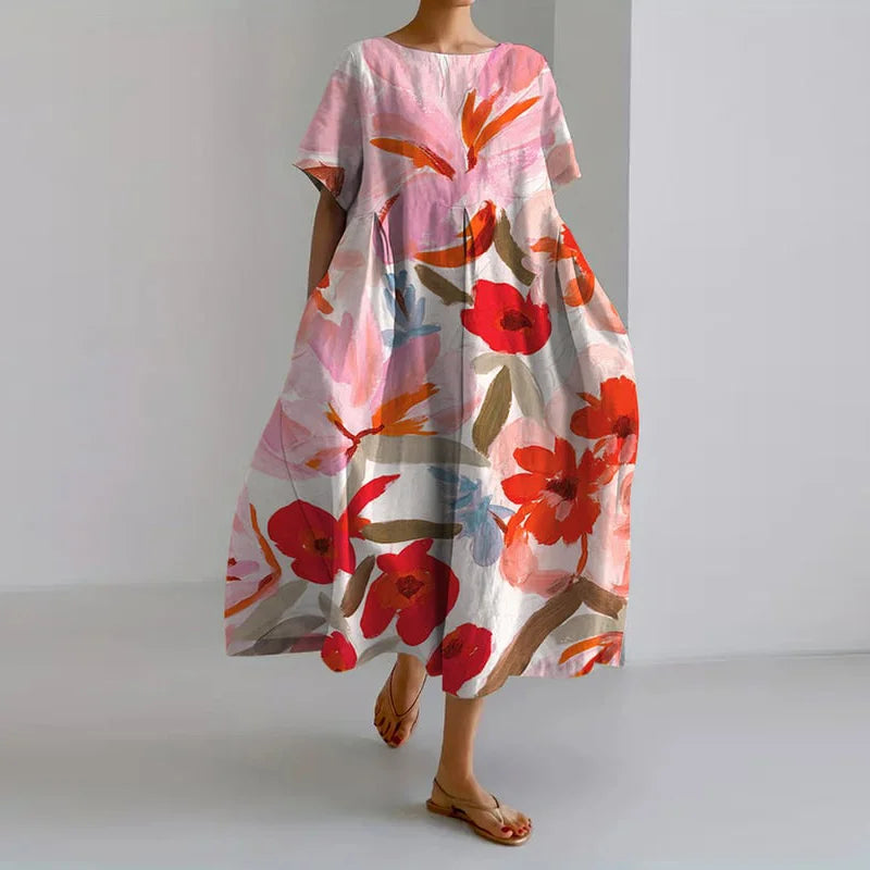 Summer Floral Dress Rosanna
