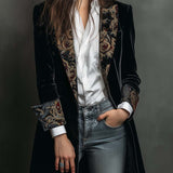 Octavia | Tailored Blazer with Baroque Finishes