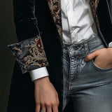 Octavia | Tailored Blazer with Baroque Finishes