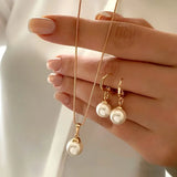 Elegant and Charming Necklace Set with Pearls