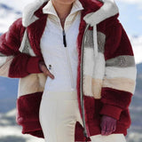 Serena | Hooded Pleated Coat