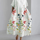 Flereti Summer Dress with Flowers