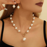 Set of Chunky Pearl Jewellery