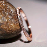 Elyse Minimalist Zirconium Ring