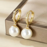Modern Drop-Shaped Earrings
