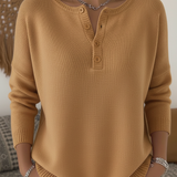 Ava™ | Calm Button-Up Sweater