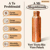 Calista Santorini pure copper water bottle