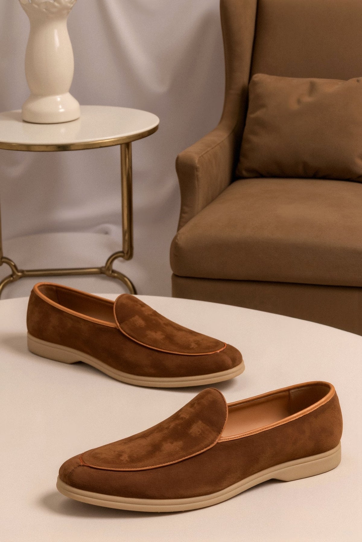 Brown Moccasin – Simple Elegance and Versatility