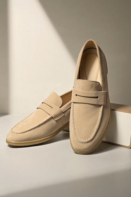 Beige Moccasins – Where Elegance Meets Comfort