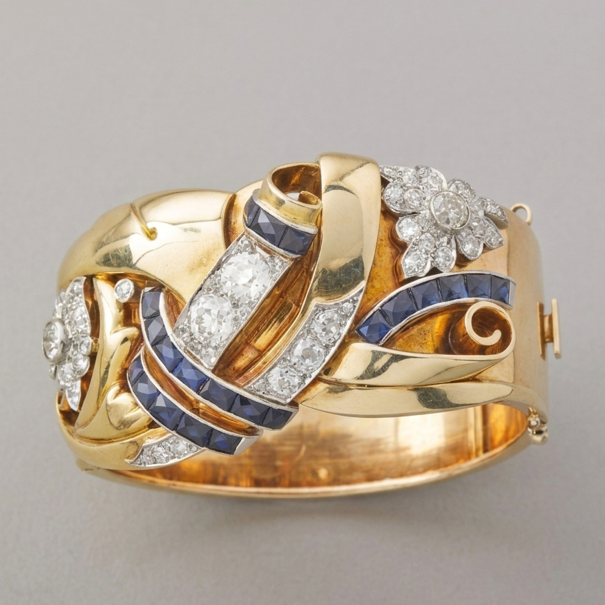 Gold Zircon Ring