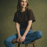 Arden Cotton Draped Polo
