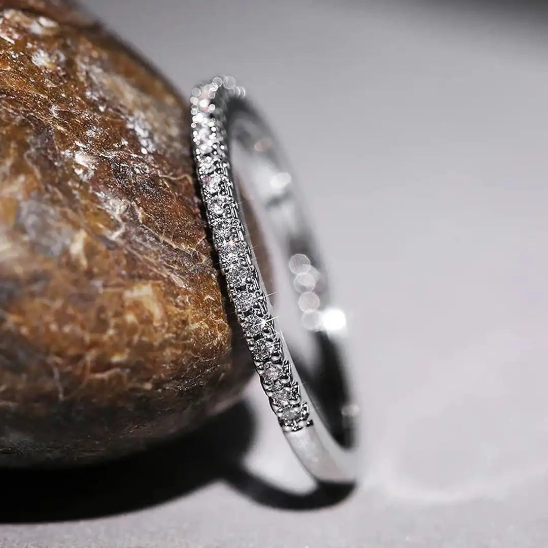 Elyse Minimalist Zirconium Ring