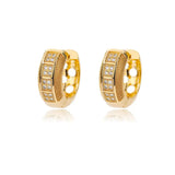 Timeless Chrysanthemum Zircon Earrings