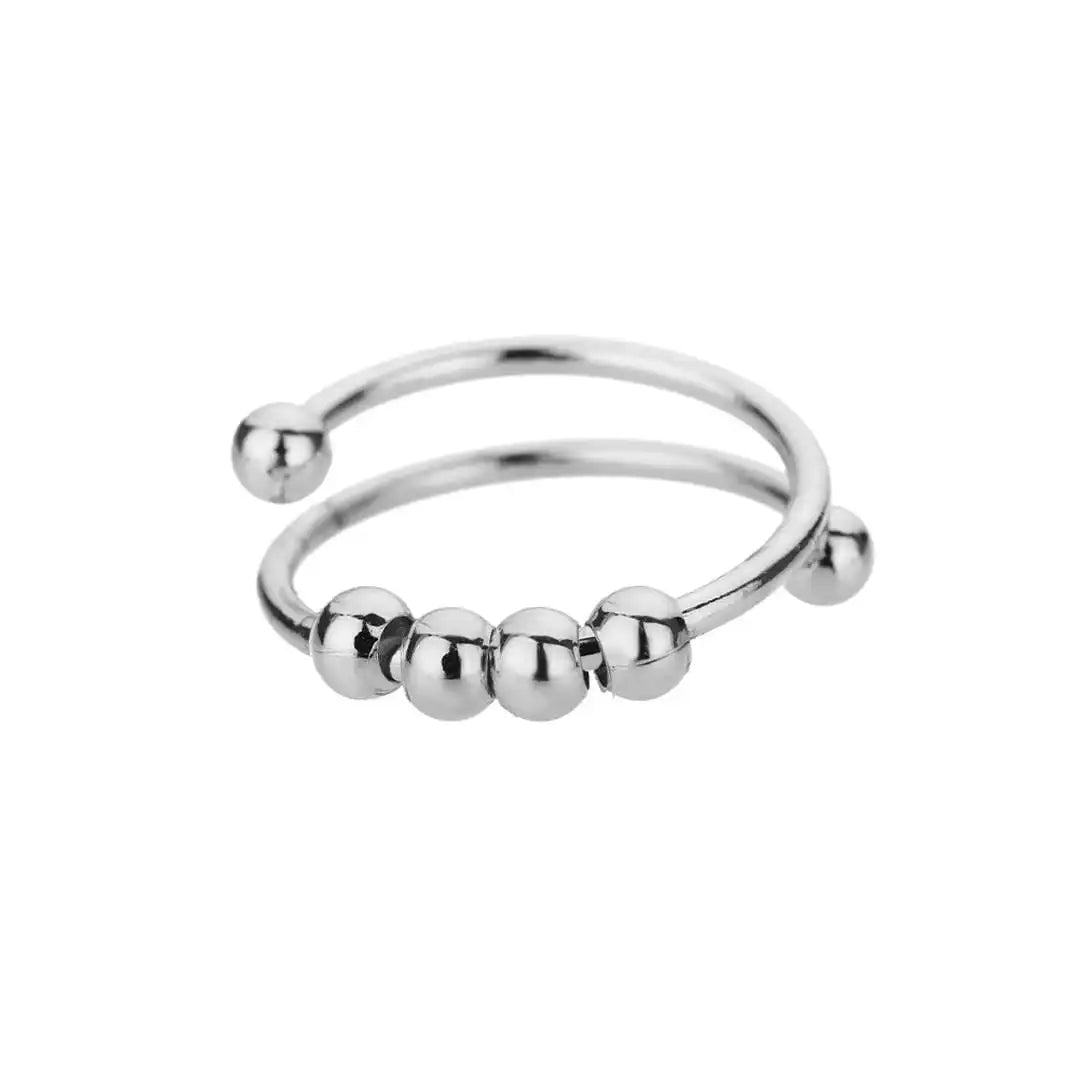 Anxiety and Stress Bead Ring