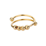 Anxiety and Stress Bead Ring