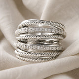 Cross Ring in Zirconium with Layers