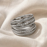 Cross Ring in Zirconium with Layers