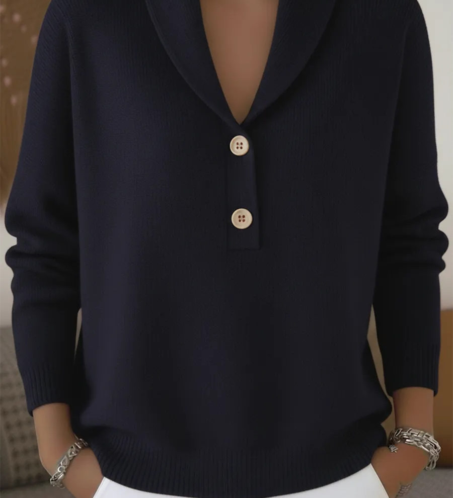 Lucy™ | Sweater with Collar